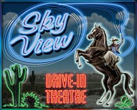 Framed Skyview Drive In II