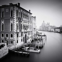 Framed 'Canal Grande I' border=