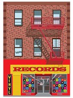 Framed Vinyl Records