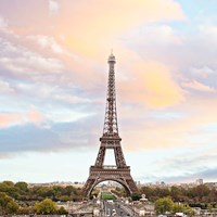 Framed Eiffel Tower, Paris