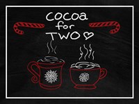 Framed Cocoa for Two