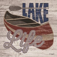 Framed Lake Life Canoe