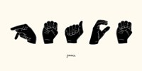 Framed Sign Language V