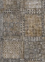 Framed Aged Adinkra Cloth II