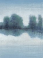 Framed Misty Blue Morning II