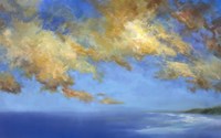 Framed Golden Cloudscape