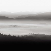 Framed Still Morning Smoky Mountains