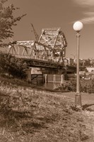 Framed Johnson Street Bridge (Victoria)