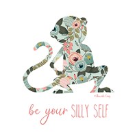 Framed 'Be Your Silly Self' border=