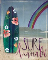 Framed Surf Hanalei