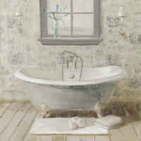 Framed Victorian Bath I Neutral