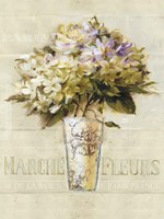 Framed Marche de Fleurs Bouquet