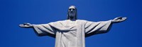 Framed Low Angle View Of The Christ The Redeemer Statue, Rio De Janeiro, Brazil