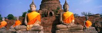 Framed Buddha Statues Near Bangkok Thailand