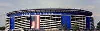Framed Facade Of Shea Stadium, Queens, New York
