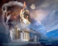 Framed Lion Of Judah