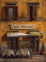 Framed Cafe Verona