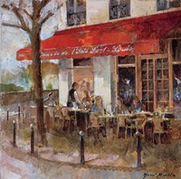 Framed Cafe Saint-Louis