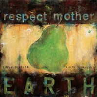 Framed Respect Mother Earth