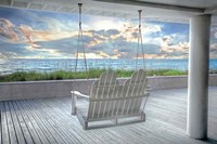 Framed Swing At The Beach