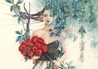 Framed Fairy of the Roses