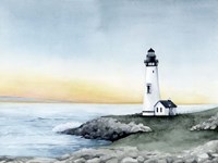 Framed Lighthouse Bay II