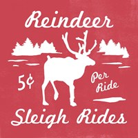 Framed Reindeer Rides II