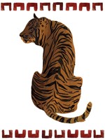 Framed Asian Tiger I