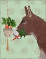 Framed Donkey Lunch