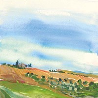 Framed Tuscan Fields