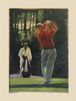 Framed Golfer