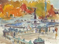 Framed Autumn in New York - Study IV