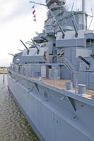 Framed USS Alabama Battleship Memorial Park Mobile Alabama