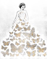 Framed Fluttering Gown II