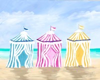Framed Beach Cabanas