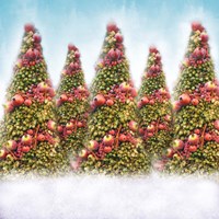 Framed Oh Christmas Trees