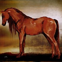 Framed Red Horse II