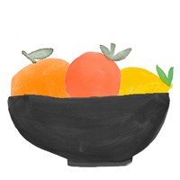 Framed Fruit Bowl II