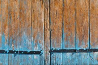 Framed Painted Wooden Door
