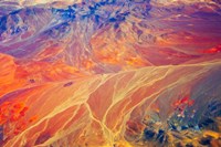 Framed Land Pattern on Atacama Desert, Chile