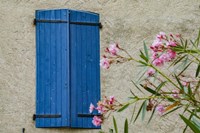 Framed Window Of Manosque Home In Provence