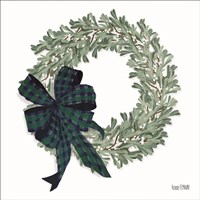 Framed Mistletoe Wreath
