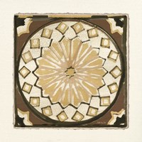 Framed 'Moroccan Tile Pattern IV' border=