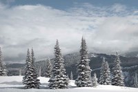 Framed North Cascades in Winter II