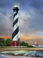 Framed Cape Hatteras Lighthouse