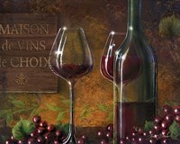 Framed Maison De Vin De Choix