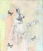 Framed New Beginnings Rabbit