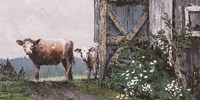 Framed Cow Land