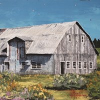 Framed Portrait of a Barn