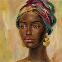 Framed African Face II